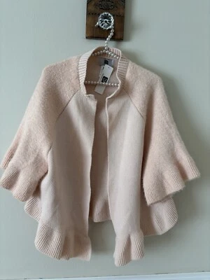 Suéter cárdigan melocotón Laundry By Design para mujer nuevo con etiquetas Foto 1 de 4