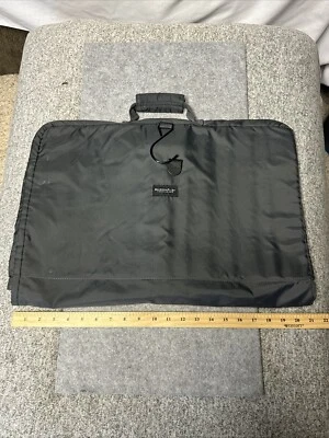 "Bolso de ropa Briggs & Riley gris cremallera completa nailon triple pliegue equipaje cremallera completa 21""" Foto 1 de 4