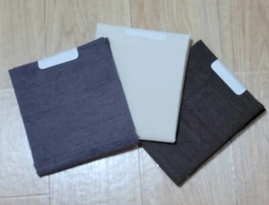 Japanese Yarn dyed fabric 100% cotton set of 3 110 cm (44 ") x 40 cm (16") - Picture 1 of 14