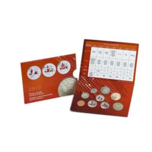 2010 Canada Olympic Special Edition Uncirculated Proof Like Set of Coins - Picture 1 of 1