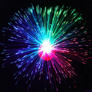 4pack Fiber Optic Lamp Light Holiday Wedding Centerpiece Fiber optic LED Light - Picture 1 of 12