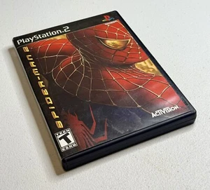 Spider-Man 2 (Sony PlayStation 2 2005) Probado, CIB, Etiqueta Negra - Imagen 1 de 10