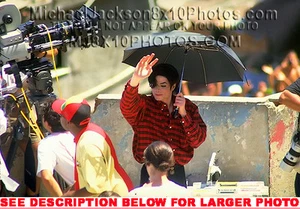 MICHAEL JACKSON BRAZIL BEHIND SCENES(1) RARE  PHOTO - Picture 1 of 1