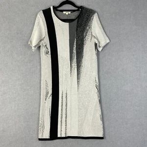 Helmut Lang Dress Womens Small Cotton Viscose Silk Knit Pencil Warm D83 - Picture 1 of 7