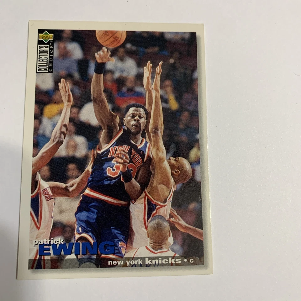 95-96 UPPER DECK COLLECTOR'S CHOICE #244  PATRICK EWING BASKETBALL CARD - Image 1 of 2
