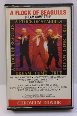A Flock Of Seagulls Dream Come True Cassette Tape 1986 - Image 1 of 4