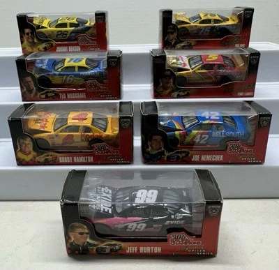 Vintage Racing Champions Signature Driver Series NASCAR 1998 1:64 Scale Lot Of 7 - Image 1 of 4