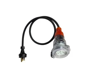 Probador de electrodomésticos/plomo 20 amperios 3 fases 5 pines adaptador - Imagen 1 de 2