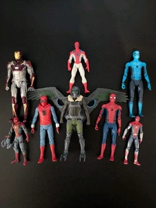 Marvel Spider-Man Homecoming 6" Action Figure Bundle Iron Man/Vulture + 3inch - Picture 1 of 20