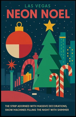 Póster de Las Vegas Neon Noel Foto 1 de 4