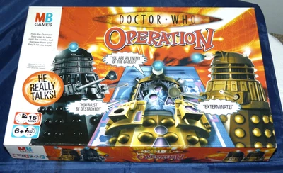 Doctor Who Operation Board Game by MB Fully working all complete Xmas Fun - Image 1 of 4
