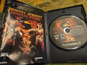 PS2 Mortal Kombat Shaolin Monks CIB komplett mit Handbuch. Getestet & funktionsfähig! Spiel - Bild 1 von 4