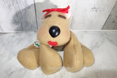 Vintage 1984 Hallmark Rhonda Reindeer Felt Plush Beanie Beanbag Xmas Stuffed Toy - Image 1 of 4