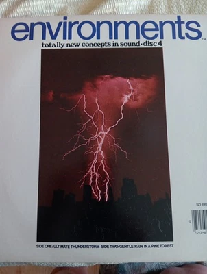 Environments Totally New Concepts In Sound Disc 4, SD 66004 Thunderstorm - Image 1 of 3