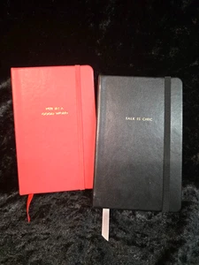 2 MINI KATE SPADE POCKET NOTEBOOK/JOURNAL NEVER USED - Picture 1 of 5