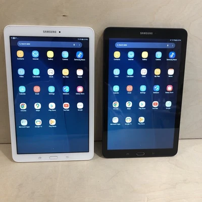 Lot 2X Samsung Galaxy Tab E 9.6in 16GB WiFi Android Tablet SM-T560 - Image 1 of 4