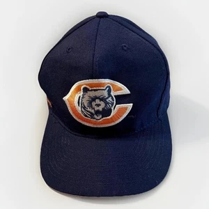 Vtg Chicago Bears Cap 100% Wool American Needle Official Licensed NFL Size 7 3/8 - Picture 1 of 15