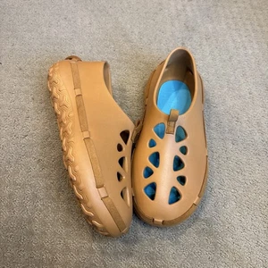 Size 12 - FCTRY LAB Mocc Almond Slides  - Picture 1 of 8