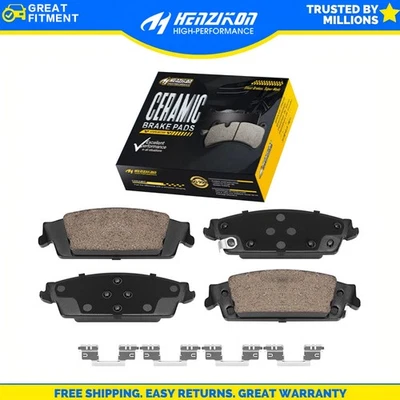 Pastilla de freno trasera de cerámica para 2015 2016 2017 2018 2019 2020 GMC YUKON, XL todos los modelos Foto 1 de 3