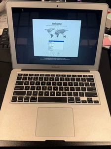 USED Grade B I MacBook Air A1466 13-inch 2013 I 128GB I Silver I Bent - Picture 1 of 6
