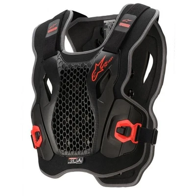 Alpinestars Brustpanzer Bionic Action Schwarz/Rot