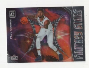 2019-20 DONRUSS OPTIC FANTASY STARS PAUL GEORGE LOS ANGELES CLIPPERS #6 - Picture 1 of 2