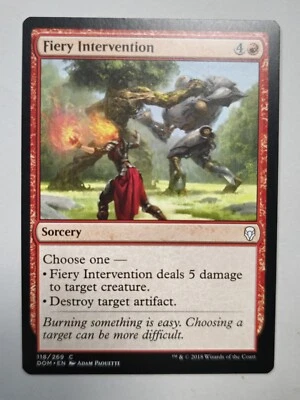 Fiery Intervention Dominaria Regular - Image 1 of 2