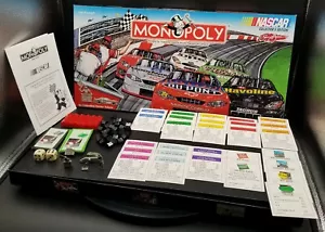 NASCAR Monopoly Collector's Edition Board Game 2002 Complete Pewter Tokens - Picture 1 of 12