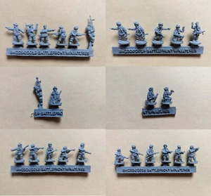 British Airborne Paratrooper Glider Infantry Sprues - 15mm Flames of War - Picture 1 of 7