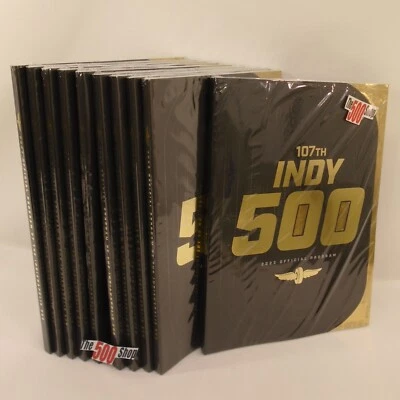 10 Qty. 2023 Indianapolis 500 Souvenir Program No Insert - Image 1 of 4