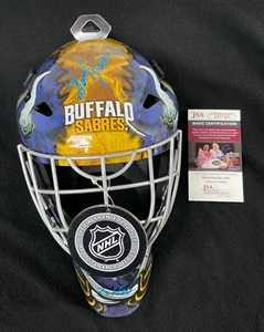 Dominik Hasek Signed & Quadruple-Inscribed Buffalo Sabres Goalie Mask JSA COA - Imagen 1 de 9
