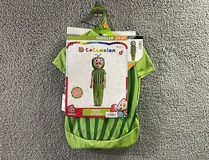 Cocomelon Costume Toddlers 3T-4T Jumpsuit Melon Halloween Disguise - Picture 1 of 7