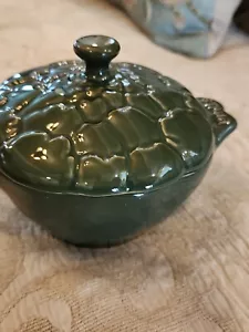 Staub Artichoke Ceramic Cocotte .5 Qt. - Basil - Picture 1 of 13