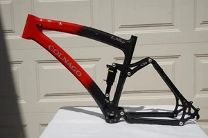 COLNAGO NOS CF2 CARBON FIBER RESEARCH DEVELOPMENT FRAME /MED MTB 26" ..UNIQUE ! - Picture 1 of 13