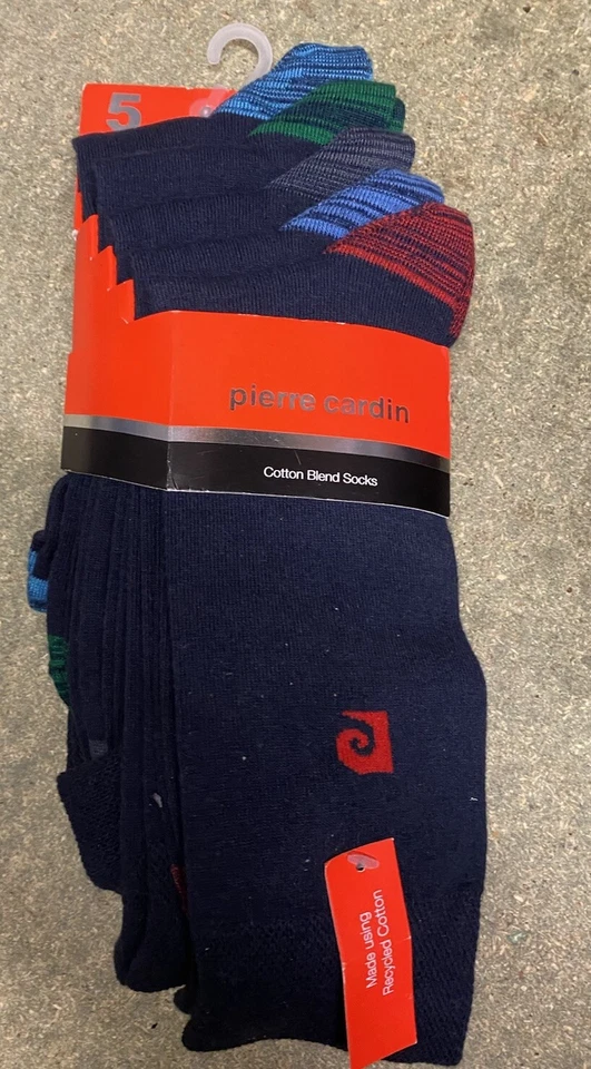 Pierre Cardin men's crew socks multipack new with tag - Image 1 of 1