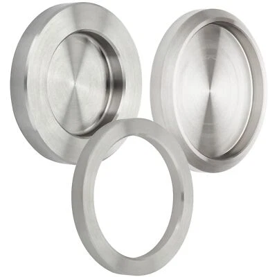 SOTECH Glastürgriff Schrankgriff Schiebetürgriff für Glastüren Schiebetürmuschel