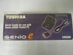 Toshiba Genio E CRS550 Serial Cradle for E550G Pocket PC - New in Box - Picture 1 of 6