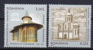 Romania 2008 Architecture, Churches 2 MNH stamps - Picture 1 of 1