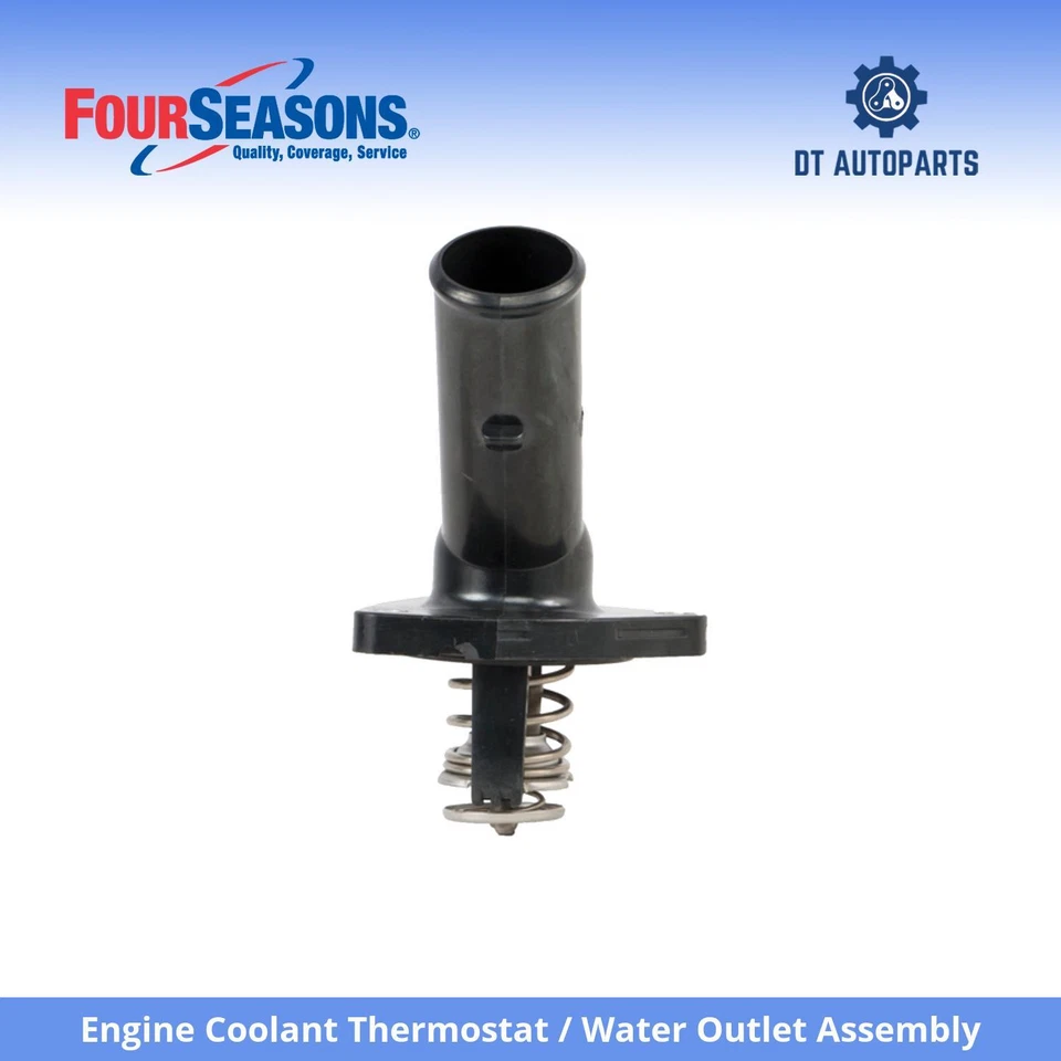 Termostato de refrigerante del motor Toyota Tacoma 05-15/conjunto de salida de agua 4 estaciones Foto 1 de 4