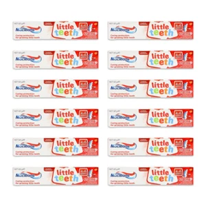12x Macleans Little Teeth 63g Kids Toothpaste Tube Dental Care Children 4-6y - Picture 1 of 4