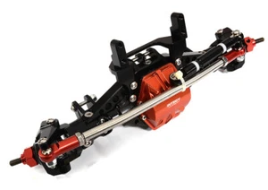 Complete Billet Machined T12 Front Axle for Axial 1/10 SCX-10 Dingo Honcho Jeep - Picture 1 of 4