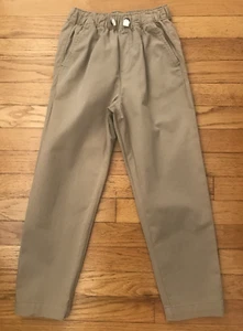 ZARA, Boys Beige Pull On Pants Size 9 GUC - Picture 1 of 2