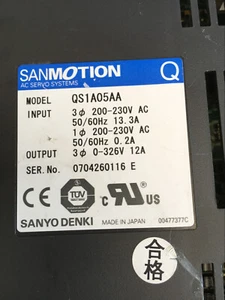 SERVO Drive QS1A05AA FREE EXPEDITED SHIPPING Refurbished #E3 - Picture 1 of 4