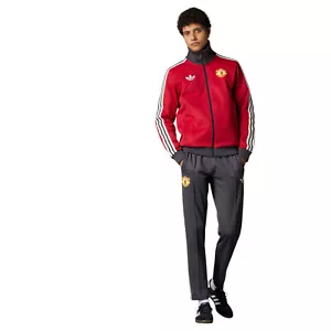 Adidas Originals Manchester United OG Beckenbauer Jacket & Pants Track Suit New - Imagen 1 de 13