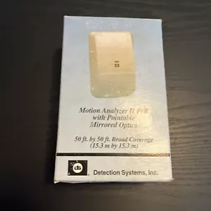 DETECTION SYSTEMS DS775 Motion Analyzer/ White - Picture 1 of 2