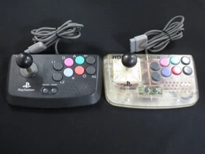 Tested HORI COMPACT JOYSTICK HPS-29 Controller SET Play Station PS1 Japan 3 - Picture 1 of 13