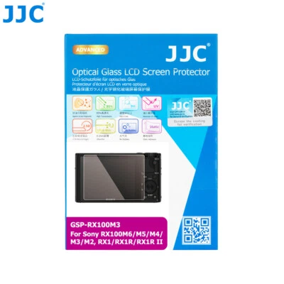 JJC Tempered Glass Screen Protector fr SONY RX1 II RX100 VII VI V IV RX100 M7 M6 - Image 1 of 4