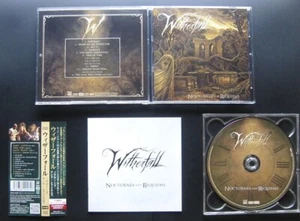 WITHERFALL Nocturnes & Requiems +1 JAPAN OBI WHITE WIZZARD SANCTUARY ICED EARTH - Picture 1 of 1