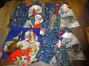 4 boxer shorts ~ Men's SMALL Rudolph the red nosed reindeer Bumble & coca-cola - Picture 1 of 8