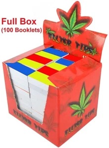 Volle Box 100 Kakerlaken Papierfilter Tipps Rollen Filterspitze Heft Karten Buch - Bild 1 von 1